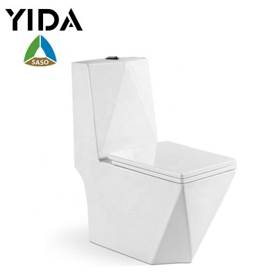 price Saudi Arabia YIDA sanitary ware toilet price, SASO wash down one piece toilet wc dimension