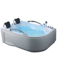 HS-B302 whirlpool bath with headrests/ led modern bath/ japan massage european soaking arab tub