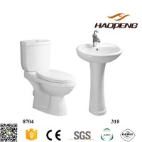 Ethiopia ACQUA/Golden Dragon Ceramic Cheap Two Piece Toilet Set